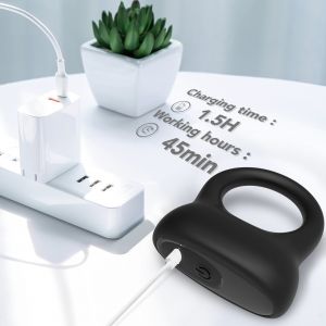 ORING BLACK, 9 VIBRATION FUNCTIONS