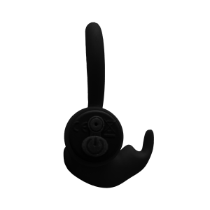 E9 BLACK RECHARGEABLE VIBRATING RING