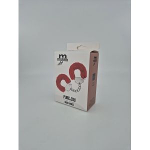 PURE JOY HANDCUFFS, RED, MOKKO TOYS
