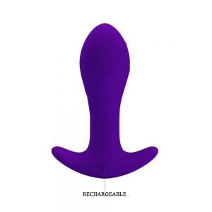 PRETTY LOVE MORTON ANAL PLUG MASSAGER PURPLE