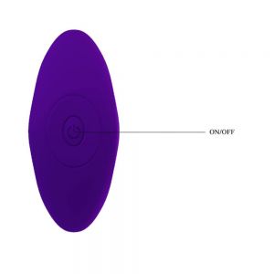 PRETTY LOVE MORTON ANAL PLUG MASSAGER PURPLE