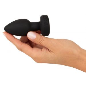 RC FLASHING BUTT PLUG WITH VIBRATION-ANOS