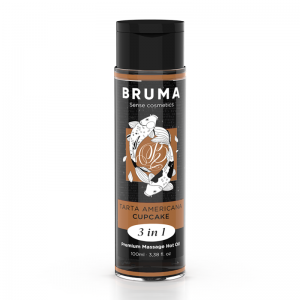 BRUMA - PREMIUM MASSAGE HOT OIL CUPCAKE 3 IN 1 - 100 ML