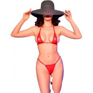 CHILIROSE - CR 4840 MICRO BIKINI RED