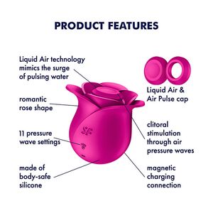 PRO 2 MODERN BLOSSOM CLITORIS STIMULATOR-SATISFYER