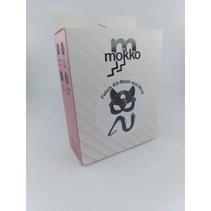 FETISH SET-MASK AND WHIP
