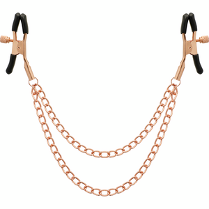 COQUETTE CHIC DESIRE - FANTASY METAL NIPPLE CLIPS WITH CHAIN