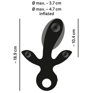 INFLATABLE TRIPLE VIBRATOR-ETERNAL