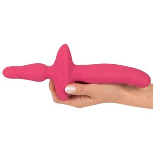 2 IN 1 VIBRATOR + BUTT PLUG – COUPLES CHOICE