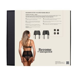 SILHOUETTE SUSPENDER BELT – GUILTY PLEASURE