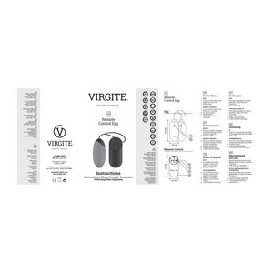 VIBRATORY EGG G5 RECHARGEABLE BLACK EDITION