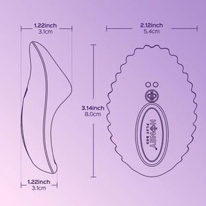 HONEYPLAYBOX PEARL 2 WHITE– APP CONTROL WEARABLE VIBRATOR