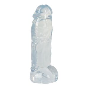 CRYSTAL CLEAR DONG-ΡΕΑΛΙΣΤΙΚΟ DILDO ΓΙΑ ENTONH EΜΠΕΙΡΙΑ