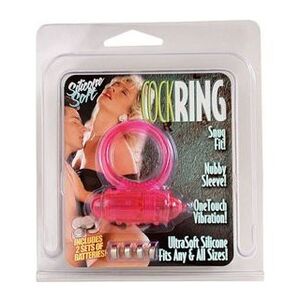 ONE TOUCH VIBRATING COCK RING