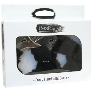 FURRY HANDCUFFS BESTSELLER BLACK