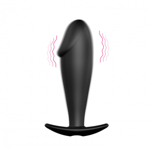 PRETTY LOVE VIBRATING PENIS SHAPED BUTT PLUG