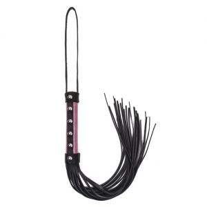 REAL LEATHER WHIP PINK