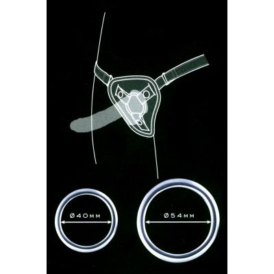 STRAP ON MIRACLE INTERACTION UNIVERSAL HARNESS BLACK