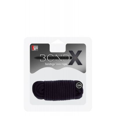 BONDX LOVE ROPE - 10M BLACK