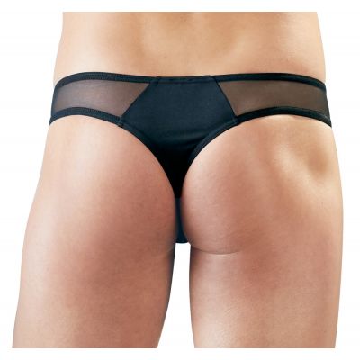 ΜΑΥΡΟ ΑΝΔΡΙΚΟ ΣΤΡΙΝΓΚ ΜΕ ΔΙΑΚΟΣΜΗΤΙΚΑ ΚΟΥΜΠΙΑ