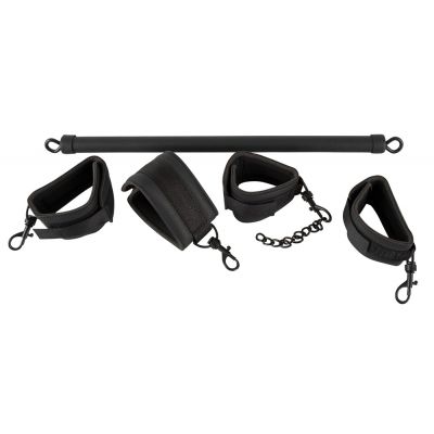 SPREADER BAR WITH HAND & ANKLE CUFFS