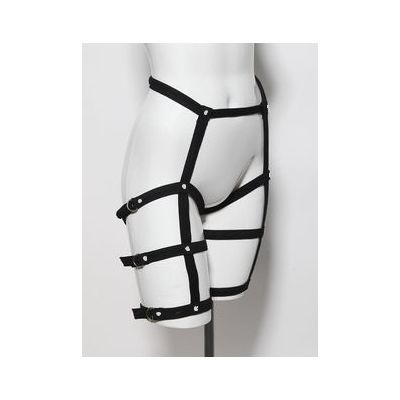 LEATHER STRIPES LEG ACCESSORIES