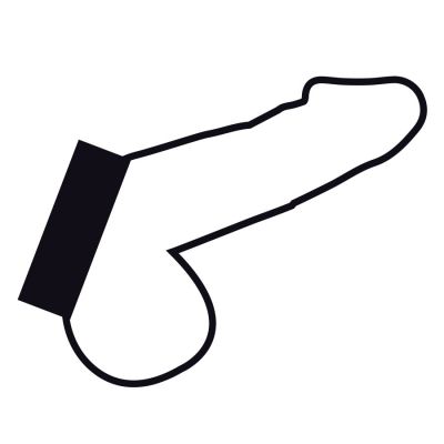 DARKNESS LEATHER COCKRING