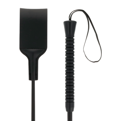 DARKNESS RIDING CROP BLACK 55 CM