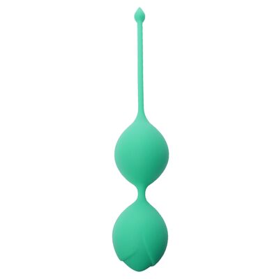 SILICONE KEGEL BALLS 36MM 60G GREEN