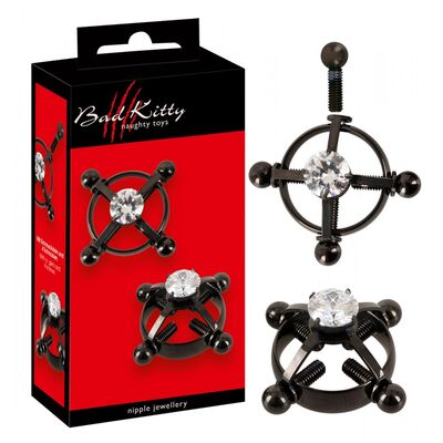 NIPPLE JEWELLERY WITH DECORATIVE GEMS
