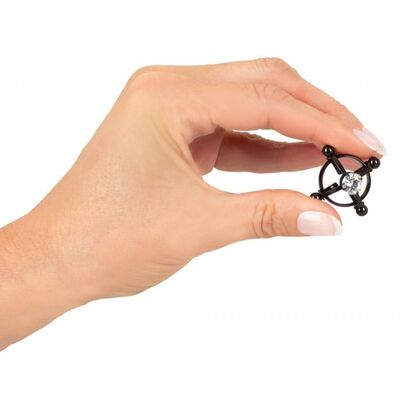 NIPPLE JEWELLERY WITH DECORATIVE GEMS