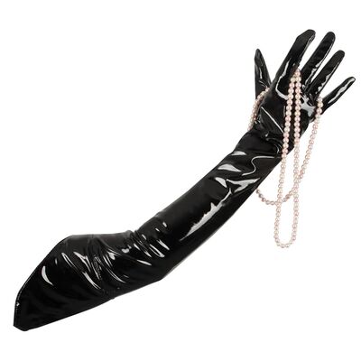 VINYL GLOVES BLACK