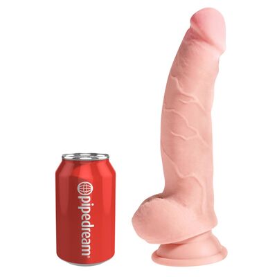KING COCK 3D - TRIPLE DENSITY COCK 8" WITH BALLS