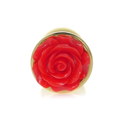 RED ROSE GOLD PLUG