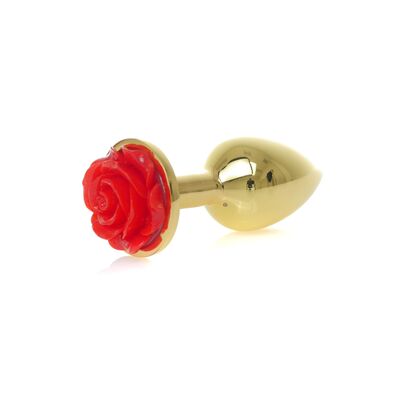 RED ROSE GOLD PLUG
