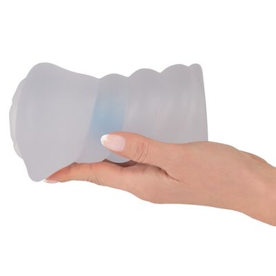 MASTURBATOR WITH INNER COCK RING