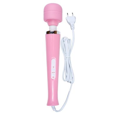 VIBRATOR MAGIC MASSAGER WAND 10 FUNCTION 220V PINK