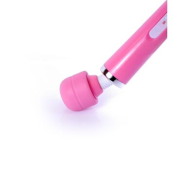 VIBRATOR MAGIC MASSAGER WAND 10 FUNCTION 220V PINK