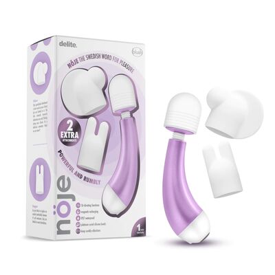 NOJE DELITE WISTERIA 5-INCH RECHARGEABLE MINI WAND