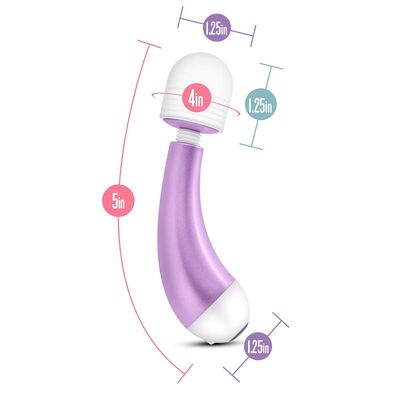NOJE DELITE WISTERIA 5-INCH RECHARGEABLE MINI WAND