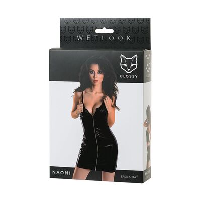 GLOSSY NAOMI DRESS