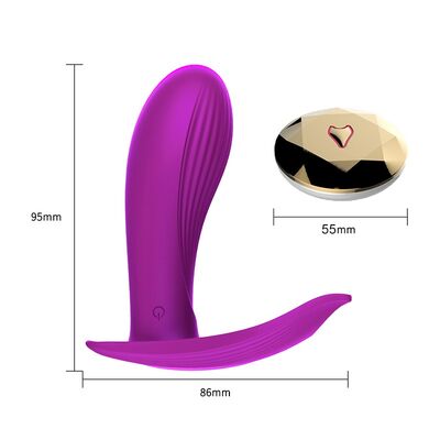 SILICONE PANTY VIBRATOR USB 10 FUNCTION WITH HEATING AND VOICE CONTROL