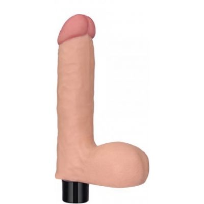 REAL SOFTEE VIBRATING DILDO