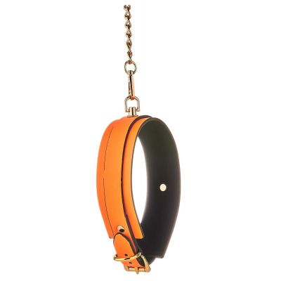 RADIANT COLLAR AND LEASH GLOW IN THE DARK ORANGE