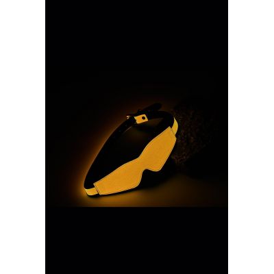 RADIANT EYE MASK GLOW IN THE DARK ORANGE