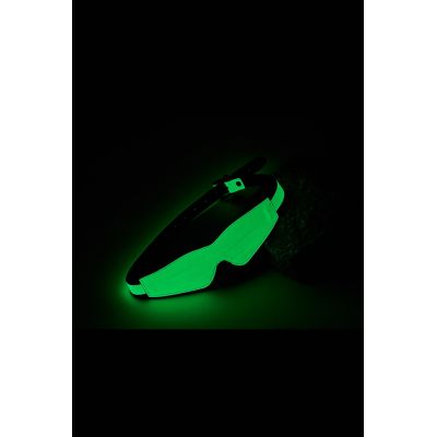 RADIANT EYE MASK GLOW IN THE DARK GREEN