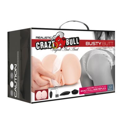 CRAZY BULL BUSTY BUTT VIBRATING MASTURBATOR
