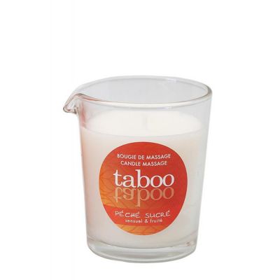 ΚΕΡΙ ΓΙΑ ΜΑΣΑΖ ΓΙΑ ΓΥΝΑΙΚΕΣ TABOO PECHE SUCRE CANDLE FOR HER - 60 G