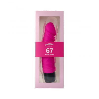 Nº 67 REALISTIC SILICONE VIBRATOR - PINK