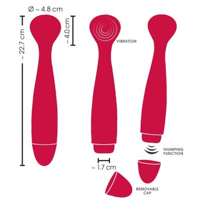 WAND WITH THUMPING FUNCTION